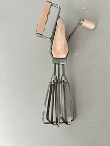 Vintage potato masher and hand mixer